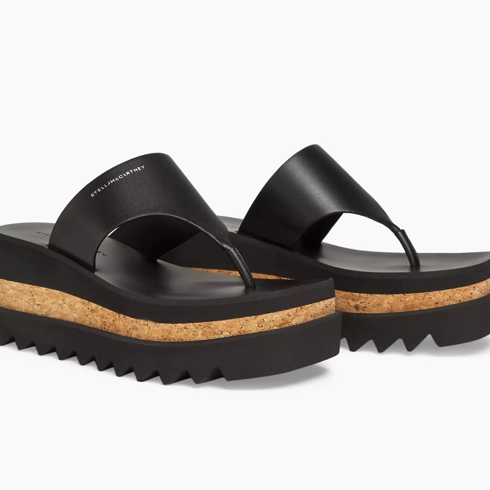 Like new Stella McCartney wedge sandals.
